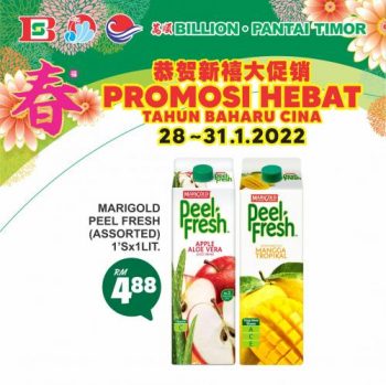 BILLION-Pantai-Timor-Chinese-New-Year-Promotion-16-1-350x349 - Johor Kedah Kelantan Kuala Lumpur Melaka Negeri Sembilan Pahang Penang Perak Perlis Promotions & Freebies Putrajaya Sabah Sarawak Selangor Supermarket & Hypermarket Terengganu 