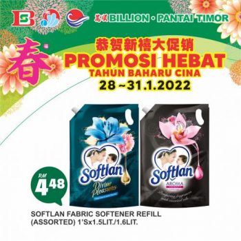 BILLION-Pantai-Timor-Chinese-New-Year-Promotion-23-1-350x350 - Johor Kedah Kelantan Kuala Lumpur Melaka Negeri Sembilan Pahang Penang Perak Perlis Promotions & Freebies Putrajaya Sabah Sarawak Selangor Supermarket & Hypermarket Terengganu 