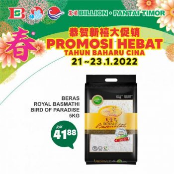 BILLION-Pantai-Timor-Chinese-New-Year-Promotion-7-350x350 - Johor Kedah Kelantan Kuala Lumpur Melaka Negeri Sembilan Pahang Penang Perak Perlis Promotions & Freebies Putrajaya Sabah Sarawak Selangor Supermarket & Hypermarket Terengganu 