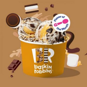 Baskin-Robbins-Chocolate-Graham-Cookies-N-Cream-Flavor-Deal-350x350 - Beverages Food , Restaurant & Pub Ice Cream Johor Kedah Kelantan Kuala Lumpur Melaka Negeri Sembilan Pahang Penang Perak Perlis Promotions & Freebies Putrajaya Sabah Sarawak Selangor Terengganu 