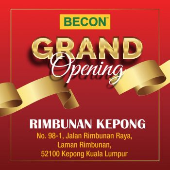Becon-Stationery-Grand-Opening-at-Rimbunan-Kepong-350x350 - Books & Magazines Kuala Lumpur Promotions & Freebies Selangor Stationery 