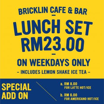 Bricklin-Cafe-Bar-Lunch-Set-Deal-350x350 - Beverages Food , Restaurant & Pub Penang Promotions & Freebies 