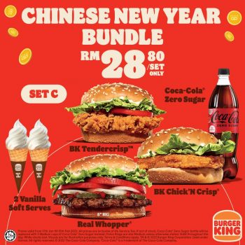 Burger-King-Chinese-New-Year-Bundle-Deal-350x350 - Beverages Food , Restaurant & Pub Johor Kedah Kelantan Kuala Lumpur Melaka Negeri Sembilan Pahang Penang Perak Perlis Promotions & Freebies Putrajaya Sabah Sarawak Selangor Terengganu 