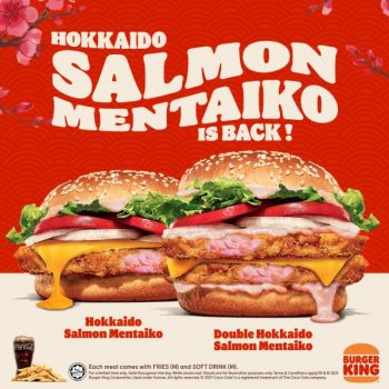 Burger-King-Hokkaido-Salmon-Mentaiko-Burger-Deal-350x350 - Beverages Burger Food , Restaurant & Pub Johor Kedah Kelantan Kuala Lumpur Melaka Negeri Sembilan Pahang Penang Perak Perlis Promotions & Freebies Putrajaya Sabah Sarawak Selangor Terengganu 