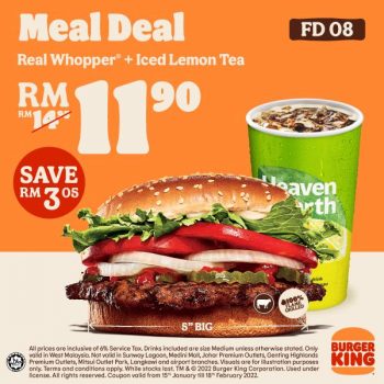 Burger-King-Meal-Deal-Promotion-4-350x350 - Beverages Burger Food , Restaurant & Pub Johor Kedah Kelantan Kuala Lumpur Melaka Negeri Sembilan Pahang Penang Perak Perlis Promotions & Freebies Putrajaya Sabah Sarawak Selangor Terengganu 