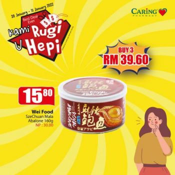 Caring-Pharmacy-Kami-Rugi-U-Hepi-Promotion-13-350x350 - Beauty & Health Health Supplements Johor Kedah Kelantan Kuala Lumpur Melaka Negeri Sembilan Pahang Penang Perak Perlis Personal Care Promotions & Freebies Putrajaya Sabah Sarawak Selangor Terengganu 