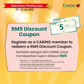 Caring-Pharmacy-New-Look-Promotion-at-Jalan-Barat-3-350x350 - Beauty & Health Health Supplements Personal Care Promotions & Freebies Selangor 