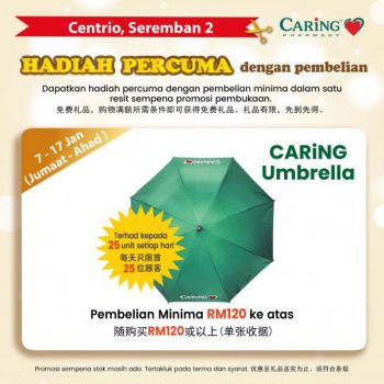 Caring-Pharmacy-Opening-Promotion-at-Centrio-Seremban-2-5-350x350 - Beauty & Health Health Supplements Negeri Sembilan Personal Care Promotions & Freebies 