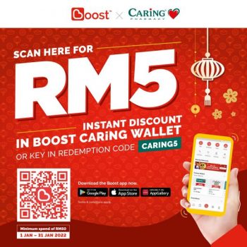 Caring-Pharmacy-Sabah-Boost-RM5-Instant-Discount-Promotion-350x350 - Beauty & Health Health Supplements Personal Care Promotions & Freebies Sabah 