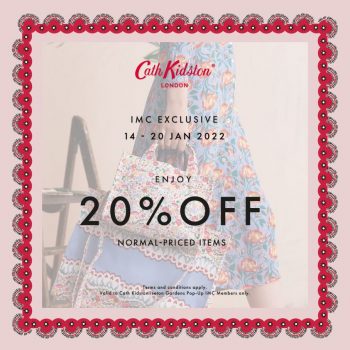 Cath-Kidston-20-off-Deal-at-Isetan-350x350 - Bags Fashion Accessories Fashion Lifestyle & Department Store Kuala Lumpur Promotions & Freebies Selangor 