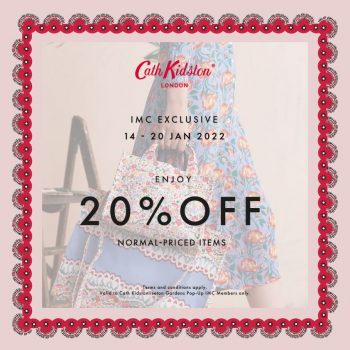 Cath-Kidston-20-off-Deal-at-Isetan-350x350 - Bags Fashion Accessories Fashion Lifestyle & Department Store Kuala Lumpur Promotions & Freebies Selangor 