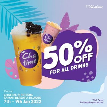 Chatime-Opening-Promotion-at-Petron-Taman-Bersatu-Kluang-350x350 - Beverages Food , Restaurant & Pub Johor Promotions & Freebies 