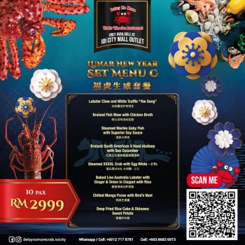 Delay-No-More-Crab-Under-The-Sea-CNY-Deal-4-350x350 - Beverages Food , Restaurant & Pub Promotions & Freebies Putrajaya 