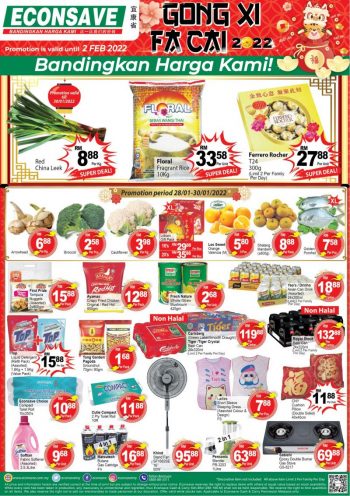 Econsave-Chinese-New-Year-Promotion-1-350x496 - Johor Kedah Kelantan Kuala Lumpur Melaka Negeri Sembilan Pahang Penang Perak Perlis Promotions & Freebies Putrajaya Selangor Supermarket & Hypermarket Terengganu 