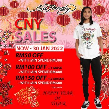 Ed-Hardy-CNY-Sale-at-Johor-Premium-Outlets-350x350 - Apparels Fashion Accessories Fashion Lifestyle & Department Store Johor Malaysia Sales 