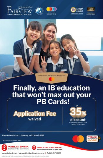 Fairview-International-School-Special-Deal-350x534 - Bank & Finance Kuala Lumpur Others Promotions & Freebies Public Bank Selangor 