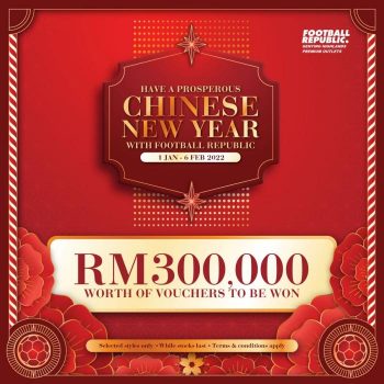 Football-Republic-Chinese-New-Year-Sale-at-Genting-Highlands-Premium-Outlets-350x350 - Fashion Accessories Fashion Lifestyle & Department Store Footwear Malaysia Sales Pahang Sportswear 