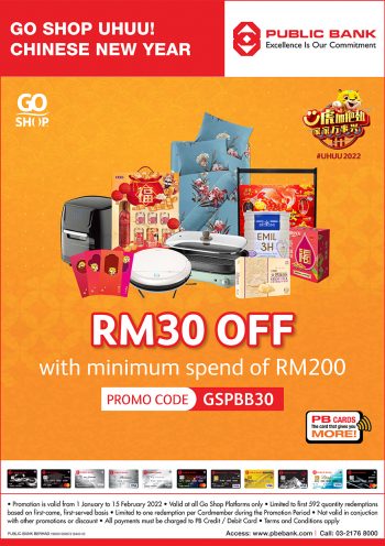 Go-Shop-Chinese-New-Year-Promotion-350x496 - Bank & Finance Johor Kedah Kelantan Kuala Lumpur Melaka Negeri Sembilan Others Pahang Penang Perak Perlis Promotions & Freebies Public Bank Putrajaya Sabah Sarawak Selangor Terengganu 