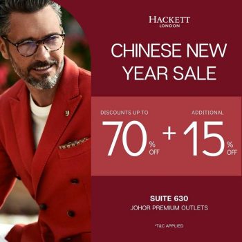 Hackett-London-CNY-Sale-at-Johor-Premium-Outlets-350x350 - Apparels Fashion Accessories Fashion Lifestyle & Department Store Johor Malaysia Sales 