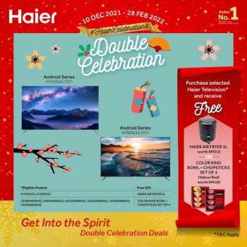 Haier-Double-Celebration-Deal-1-350x350 - Electronics & Computers Home Appliances Johor Kedah Kelantan Kuala Lumpur Melaka Negeri Sembilan Pahang Penang Perak Perlis Promotions & Freebies Putrajaya Sabah Sarawak Selangor Terengganu 