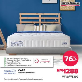 Harvey-Norman-Backpedic-Promo-350x350 - Beddings Furniture Home & Garden & Tools Johor Kedah Kelantan Kuala Lumpur Melaka Negeri Sembilan Pahang Penang Perak Perlis Promotions & Freebies Putrajaya Sabah Sarawak Selangor Terengganu 