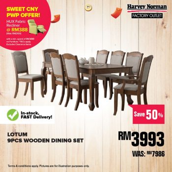 Harvey-Norman-CNY-Clearance-Sale-1-350x350 - Furniture Home & Garden & Tools Home Decor Johor Kuala Lumpur Selangor Warehouse Sale & Clearance in Malaysia 
