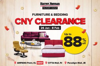 Harvey-Norman-CNY-Clearance-Sale-350x232 - Furniture Home & Garden & Tools Home Decor Johor Kuala Lumpur Selangor Warehouse Sale & Clearance in Malaysia 
