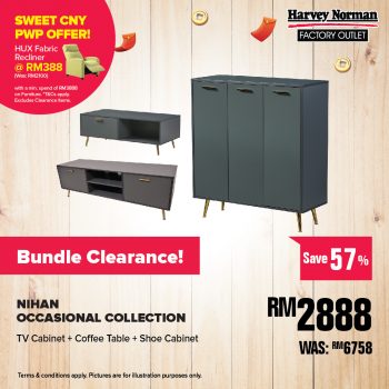 Harvey-Norman-CNY-Clearance-Sale-6-350x350 - Furniture Home & Garden & Tools Home Decor Johor Kuala Lumpur Selangor Warehouse Sale & Clearance in Malaysia 