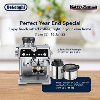 Harvey-Norman-DeLonghi-Perfect-Year-End-Promotion-350x350 - Electronics & Computers Home Appliances Johor Kedah Kelantan Kitchen Appliances Kuala Lumpur Melaka Negeri Sembilan Pahang Penang Perak Perlis Promotions & Freebies Putrajaya Sabah Sarawak Selangor Terengganu 