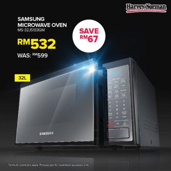 Harvey-Norman-Samsung-Microwave-Oven-Promo-350x350 - Electronics & Computers Home Appliances Johor Kedah Kelantan Kitchen Appliances Kuala Lumpur Melaka Negeri Sembilan Online Store Pahang Penang Perak Perlis Promotions & Freebies Putrajaya Sabah Sarawak Selangor Terengganu 