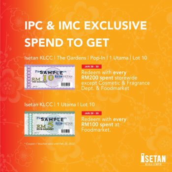 Isetan-CNY-Promo-1-1-350x350 - Kuala Lumpur Promotions & Freebies Selangor Supermarket & Hypermarket 