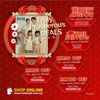 Isetan-CNY-Prosperous-Deals-350x350 - Johor Kedah Kelantan Kuala Lumpur Melaka Negeri Sembilan Online Store Pahang Penang Perak Perlis Promotions & Freebies Putrajaya Sabah Sarawak Selangor Supermarket & Hypermarket Terengganu 