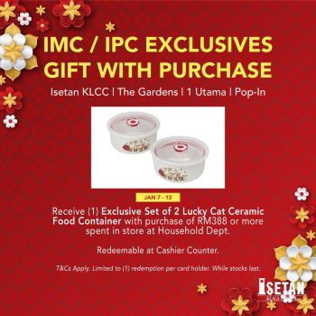 Isetan-GWP-Promo-350x350 - Kuala Lumpur Promotions & Freebies Selangor Supermarket & Hypermarket 