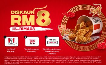 KFC-Chinese-New-Year-RM8-OFF-Promotion-350x215 - Beverages Food , Restaurant & Pub Johor Kedah Kelantan Kuala Lumpur Melaka Negeri Sembilan Pahang Penang Perak Perlis Promotions & Freebies Putrajaya Sabah Sarawak Selangor Terengganu 