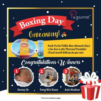 La-gourmet-Boxing-Day-Giveaway-350x350 - Events & Fairs Johor Kedah Kelantan Kuala Lumpur Melaka Negeri Sembilan Others Pahang Penang Perak Perlis Putrajaya Sabah Sarawak Selangor Terengganu 