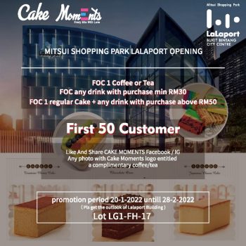 LaLaport-Opening-Special-2-350x350 - Apparels Beverages Fashion Accessories Fashion Lifestyle & Department Store Food , Restaurant & Pub Kuala Lumpur Others Promotions & Freebies Selangor 