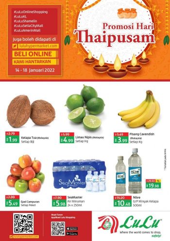 LuLu-Thaipusam-Promotion-350x495 - Kuala Lumpur Online Store Promotions & Freebies Selangor Supermarket & Hypermarket 