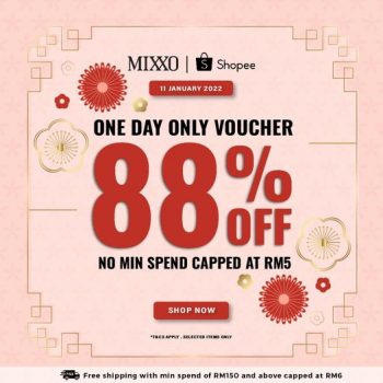 MIXXO-Voucher-Promo-on-Shopee-350x350 - Apparels Fashion Accessories Fashion Lifestyle & Department Store Footwear Johor Kedah Kelantan Kuala Lumpur Melaka Negeri Sembilan Pahang Penang Perak Perlis Promotions & Freebies Putrajaya Sabah Sarawak Selangor Terengganu 