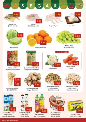 Maslee-Chinese-New-Year-Promotion-2-350x495 - Johor Promotions & Freebies Supermarket & Hypermarket 