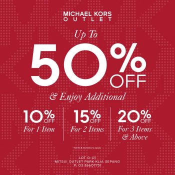 Michael-Kors-Chinese-New-Year-Sale-at-Mitsui-Outlet-Park-350x350 - Bags Fashion Accessories Fashion Lifestyle & Department Store Malaysia Sales Selangor 