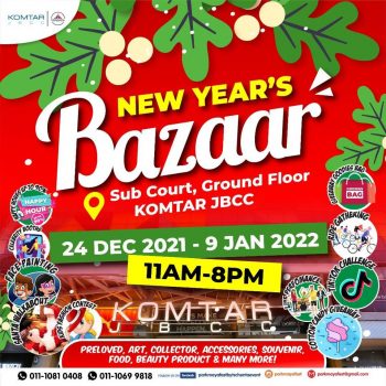 New-Years-Bazaar-at-KOMTAR-JBCC-350x350 - Events & Fairs Johor Others 