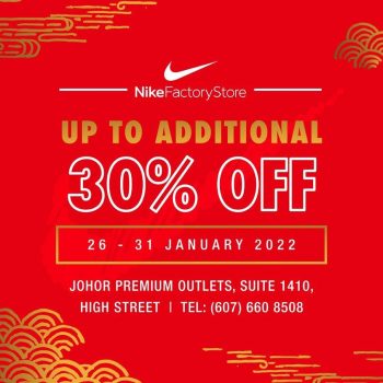 Nike-30-off-Sale-at-Johor-Premium-Outlets-350x350 - Apparels Fashion Accessories Fashion Lifestyle & Department Store Footwear Johor Malaysia Sales 