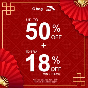 O-Bag-Anta-CNY-Sale-350x350 - Apparels Bags Fashion Accessories Fashion Lifestyle & Department Store Footwear Johor Kedah Kelantan Kuala Lumpur Malaysia Sales Melaka Negeri Sembilan Online Store Pahang Penang Perak Perlis Putrajaya Sabah Sarawak Selangor Sportswear Terengganu 