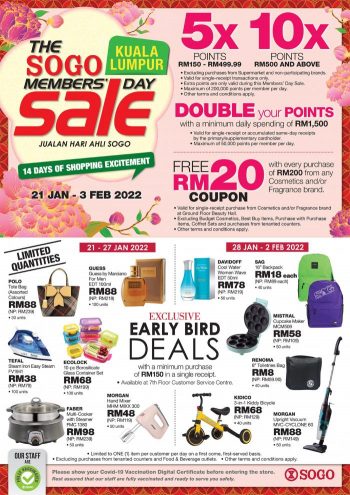 SOGO-Members-Day-Sale-Catalogue-350x495 - Johor Kuala Lumpur Malaysia Sales Selangor Supermarket & Hypermarket 