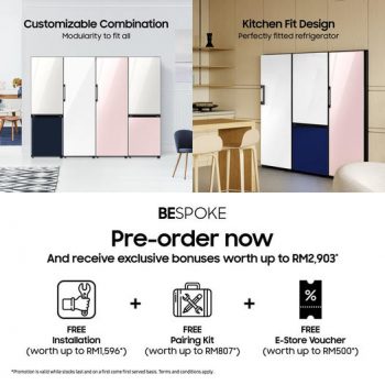 Samsung-Samsung-Bespoke-fridge-Promo-350x350 - Electronics & Computers Home Appliances Johor Kedah Kelantan Kitchen Appliances Kuala Lumpur Melaka Negeri Sembilan Pahang Penang Perak Perlis Promotions & Freebies Putrajaya Sabah Sarawak Selangor Terengganu 