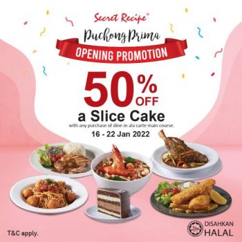 Secret-Recipe-Opening-Promotion-at-Puchong-Prima-1-350x350 - Beverages Cake Food , Restaurant & Pub Promotions & Freebies Selangor 