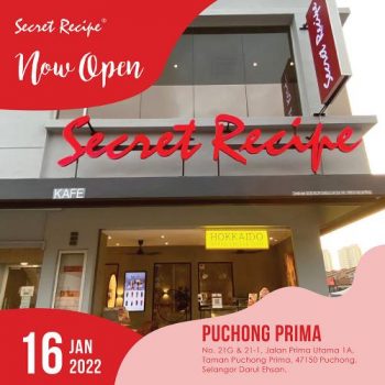 Secret-Recipe-Opening-Promotion-at-Puchong-Prima-350x350 - Beverages Cake Food , Restaurant & Pub Promotions & Freebies Selangor 