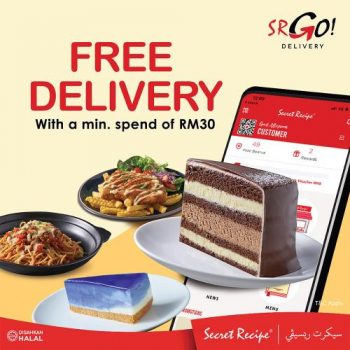 Secret-Recipe-SR-Go-Free-Delivery-Promotion-350x350 - Beverages Food , Restaurant & Pub Johor Kedah Kelantan Kuala Lumpur Melaka Negeri Sembilan Online Store Pahang Penang Perak Perlis Promotions & Freebies Putrajaya Sabah Sarawak Selangor Terengganu 