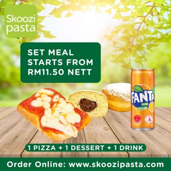 Skoozi-PASTA-Buy-1-Free-1-PIZZA-Promo-3-350x350 - Beverages Food , Restaurant & Pub Pizza Promotions & Freebies Selangor 