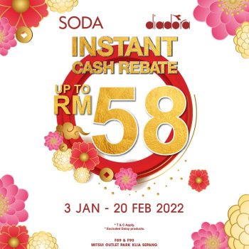 Soda-Diadora-Chinese-New-Year-Sale-at-Mitsui-Outlet-Park-350x350 - Apparels Fashion Accessories Fashion Lifestyle & Department Store Malaysia Sales Selangor 